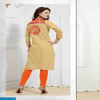 Linen-2 Wholesale linen Embroidery ladies kurtis